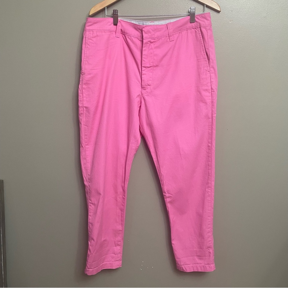 Polo by Ralph Lauren Bright Pink Straight-Leg Pants